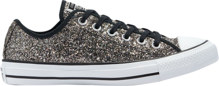 Sneakers Converse Wmns Chuck Taylor All Star Low Glitter Shine - Black, black