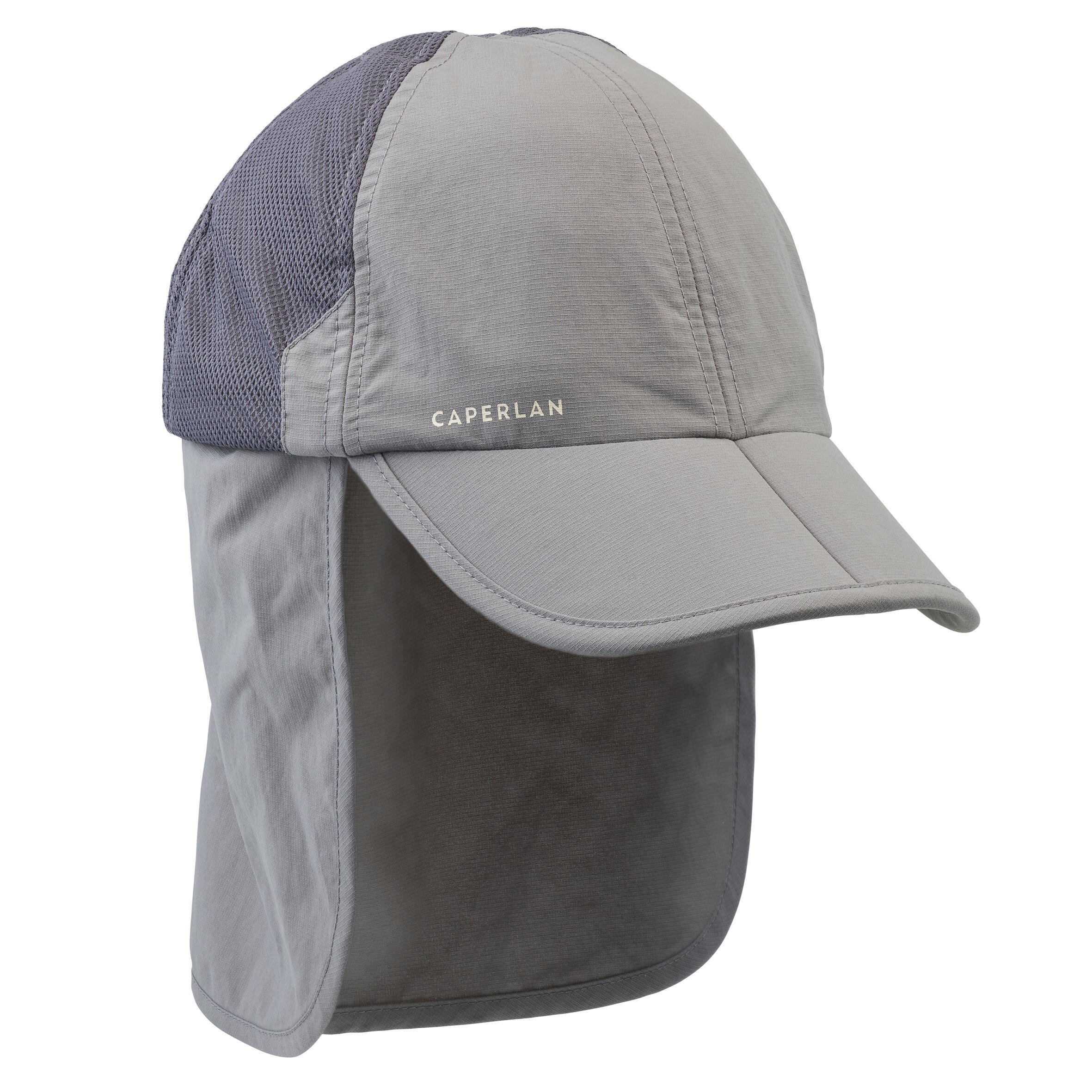 Caperlan 500 fishing cap, gray