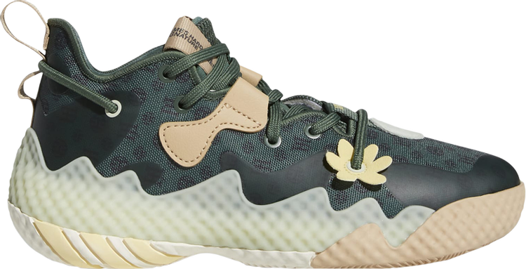 Adidas Harden Vol. 6 J 'Green Oxide Monogram', green