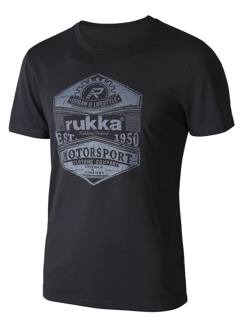 T-shirt Rukka Kington OUTLAST, black