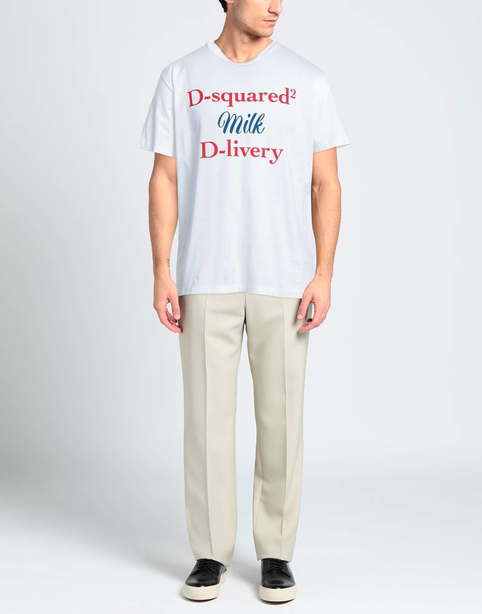 تي شيرت Dsquared2، أبيض