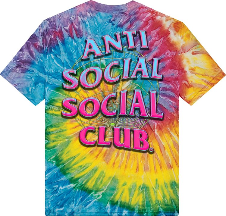 تي شيرت Anti Social Social Club من ASSC Technologies Inc. 2001 Tee 'Tie Dye'، متعدد الألوان