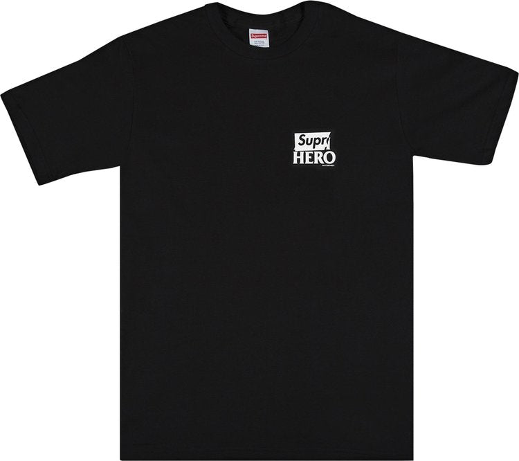 تي شيرت Supreme x ANTIHERO Dog Tee باللون الأسود، أسود