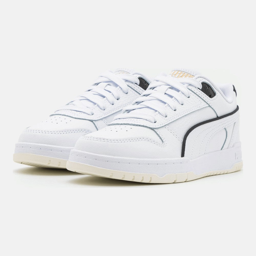 Sneakers Puma Game Unisex, white/black/team gold