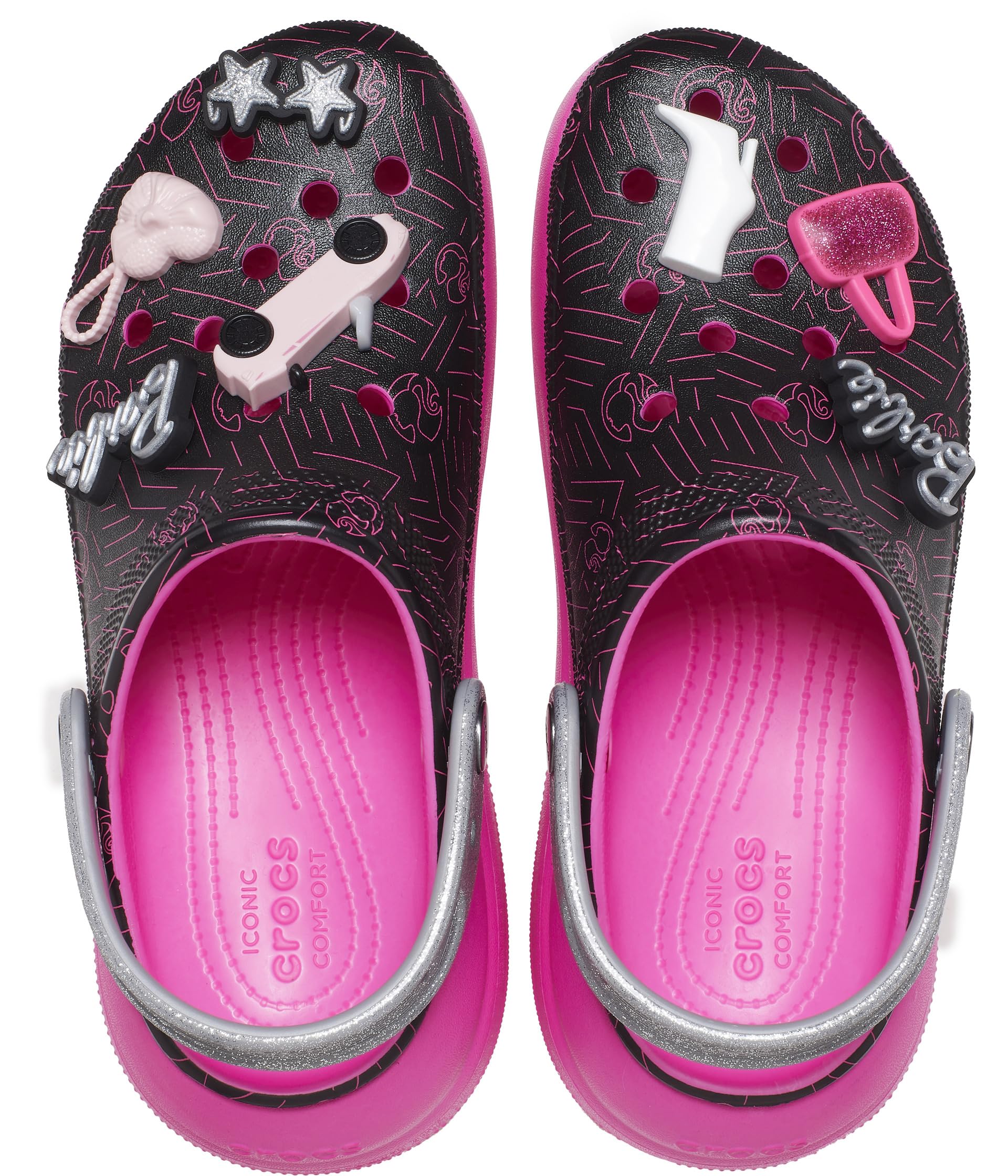 Crocs Barbie Crush Clog, black