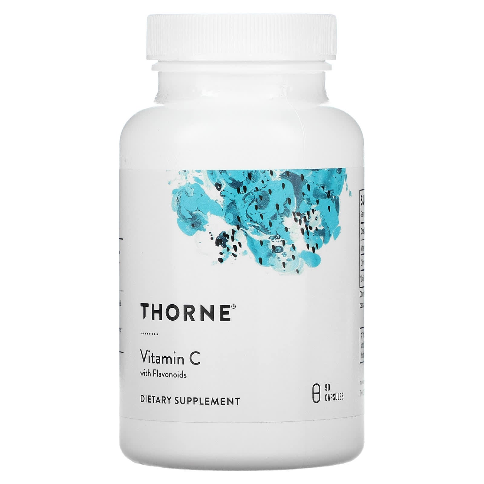 Thorne Vitamin C & Flavonoids, 90 Capsules