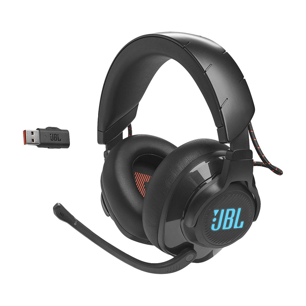 سماعات رأس لاسلكية JBL Quantum 610، للألعاب، أسود