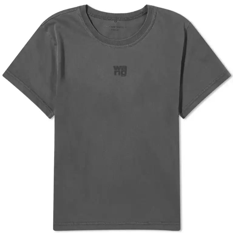 Alexander Wang Essential Logo T-shirt, gray