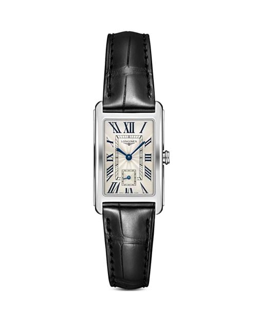 Dolce Vita watch, 23 x 37 mm Longines, White