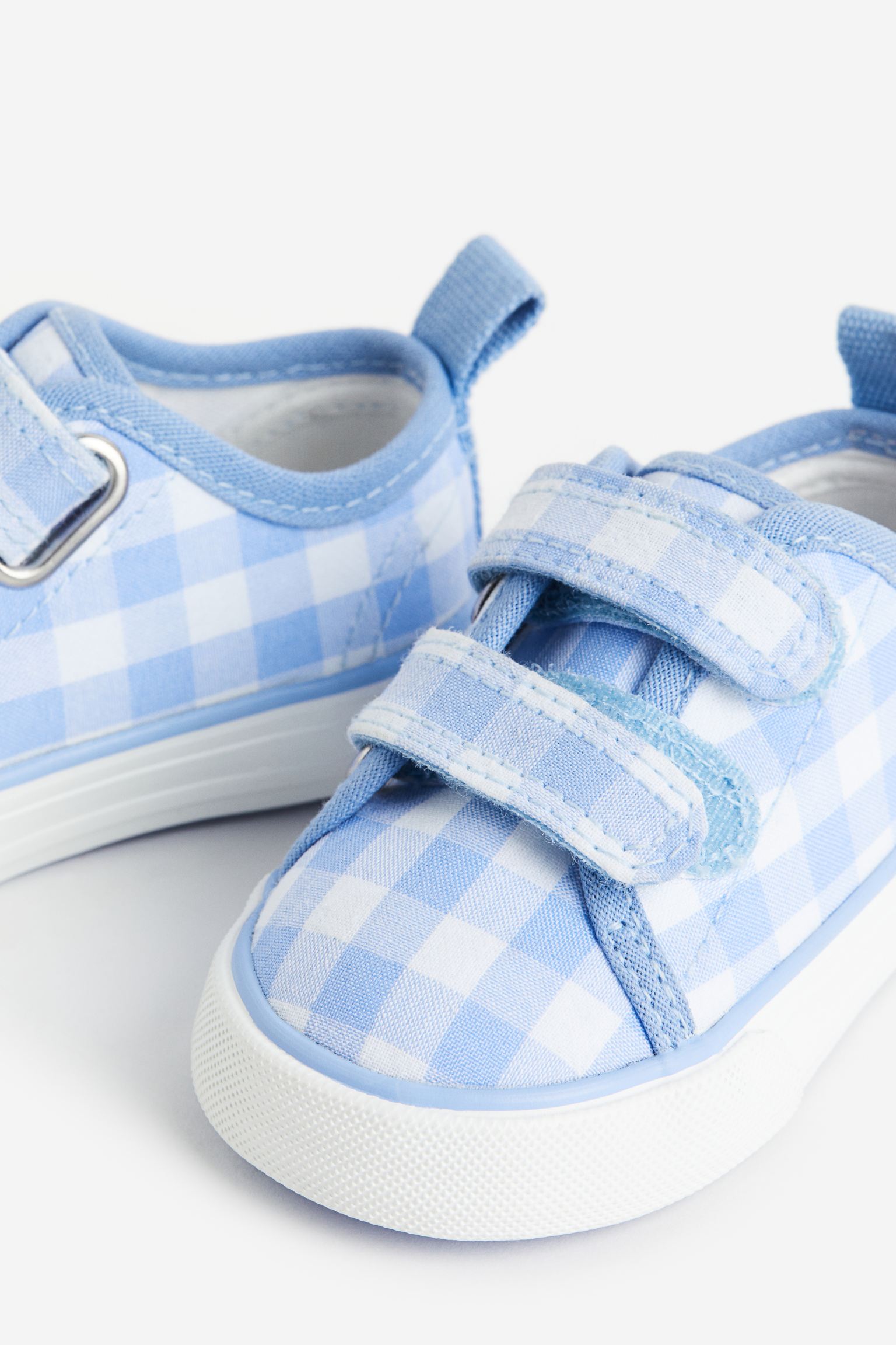 Children's sneakers H&M Canvas, blue