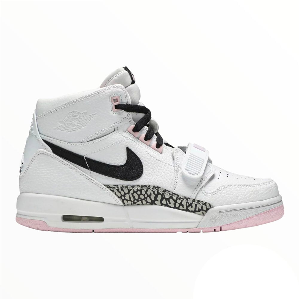 Nike Jordan Legacy 312 GS sneakers, black and white