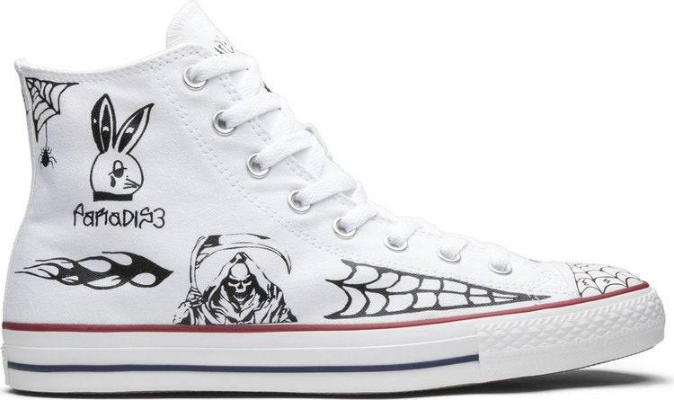 Converse Sean Pablo x Chuck Taylor All Star Pro Hi White sneakers, white