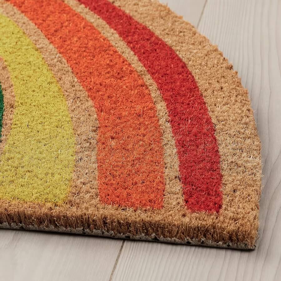 Door mat Ikea Pillemark 50x90 cm, multi-colored