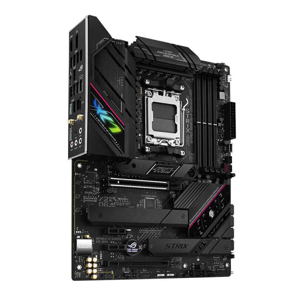 لوحة أم Asus ROG STRIX B650E-F GAMING WIFI للألعاب، AM5، DDR5