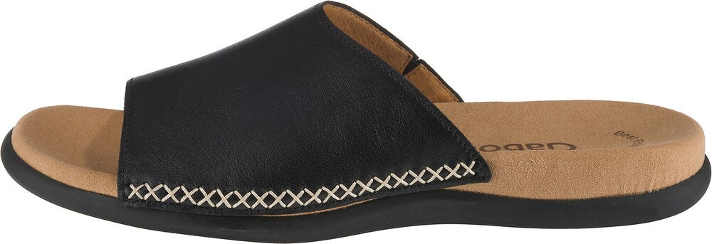 Gabor mules, black