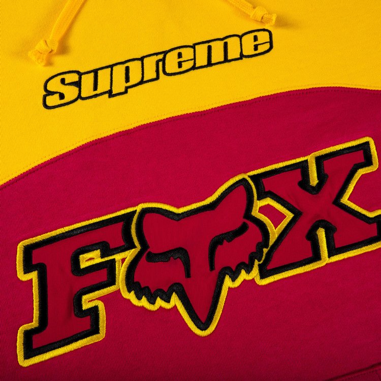 Supreme x Fox Racing Hooded Sweatshirt 'Pink', Pink