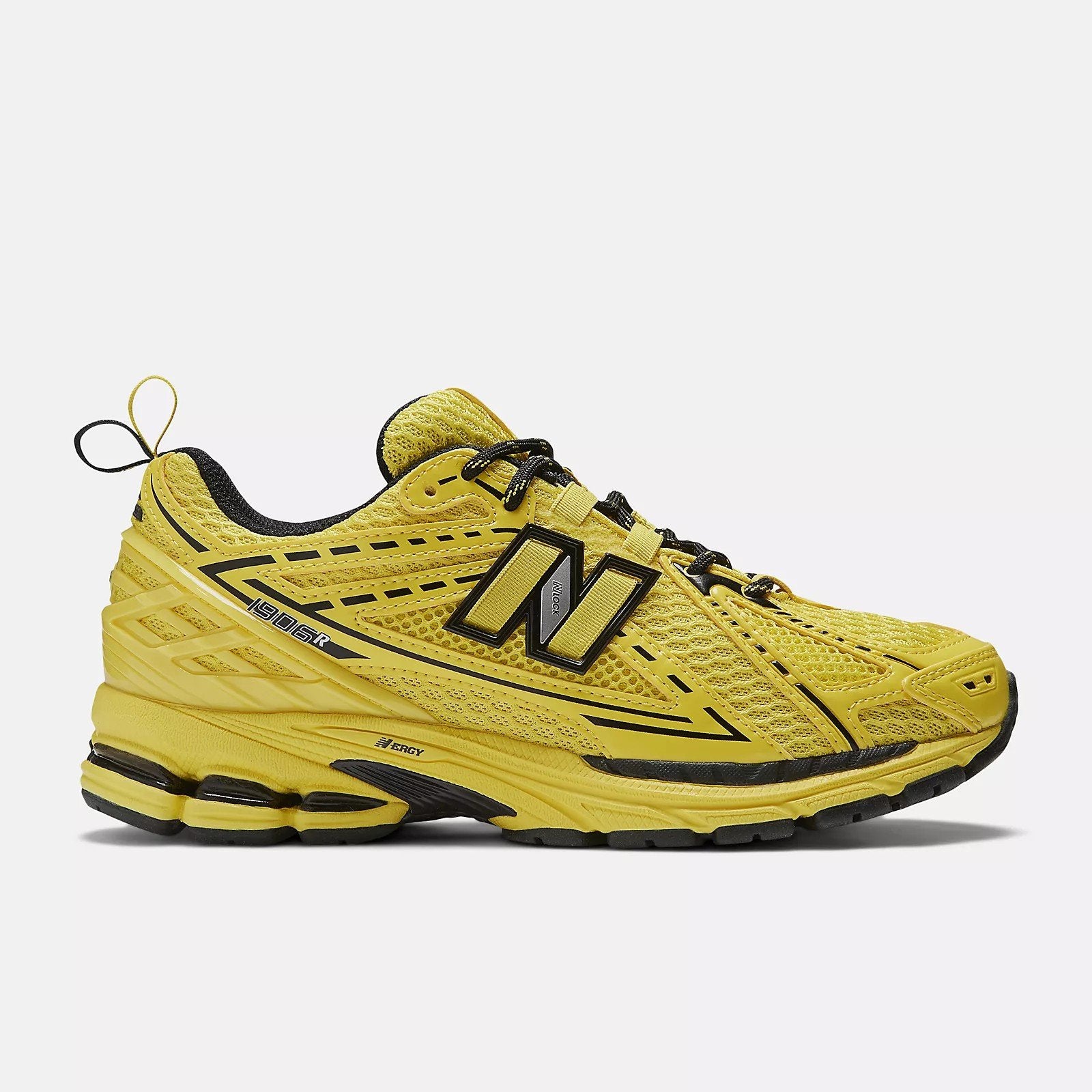 حذاء رياضي New Balance x GANNI 1906R، باللون الأصفر الفاتح/الأسود