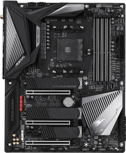 GIGABYTE X570 AORUS MASTER motherboard