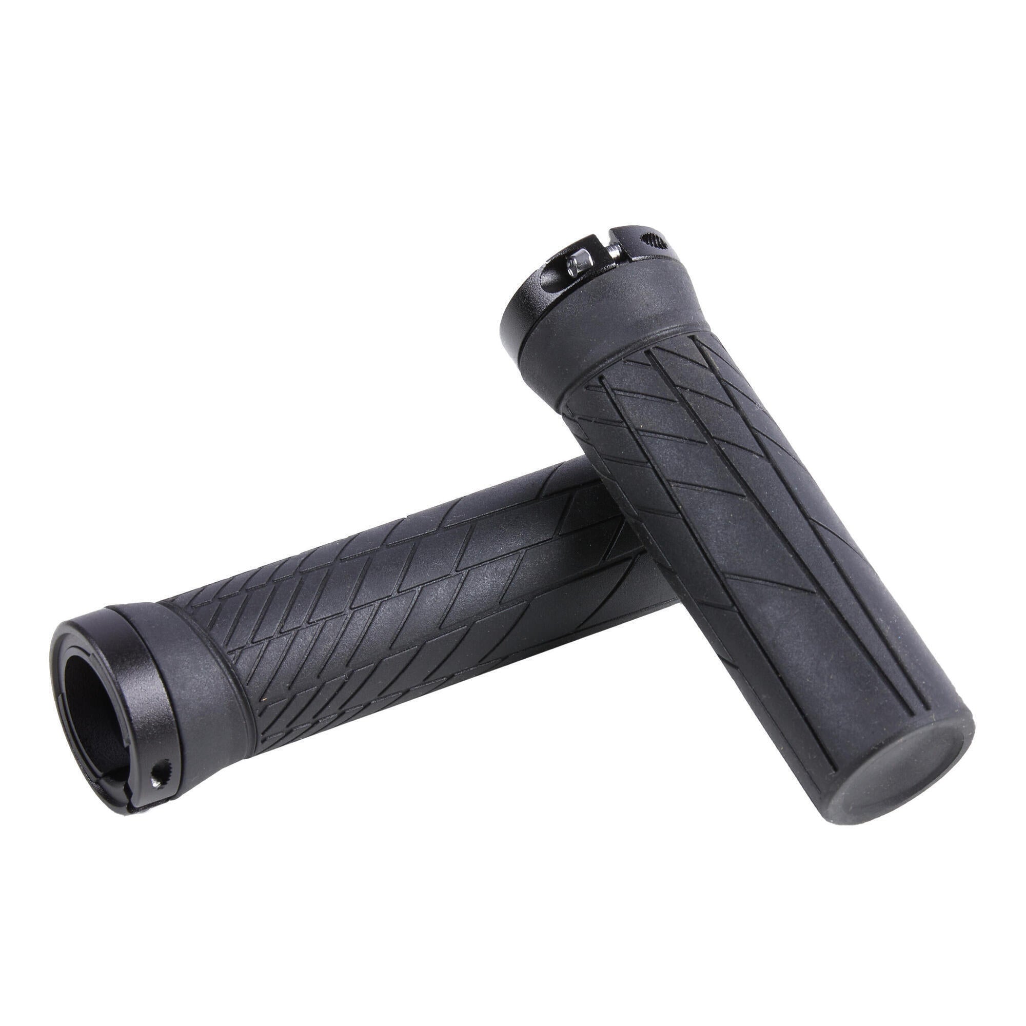 Bicycle grips black SPORT COMFORT 900 Rockrider