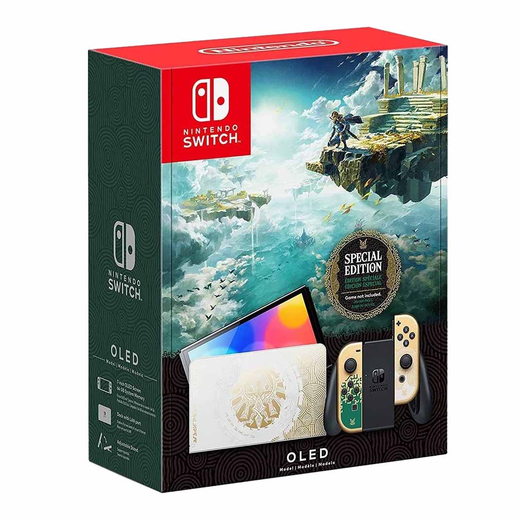 وحدة تحكم الألعاب Nintendo Switch OLED، The Legend of Zelda Tears of the Kingdom Edition