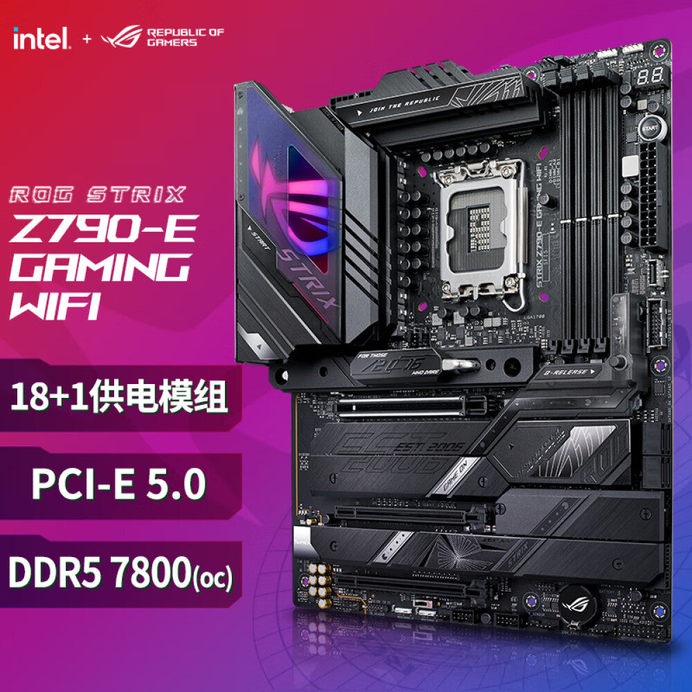 اللوحة الأم ROG STRIX Z790-E GAMING WIFI