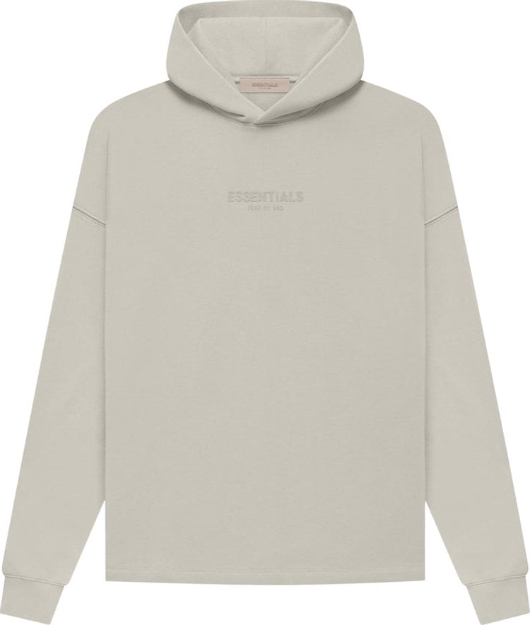 Fear of God Essentials Relaxed Hoodie 'Smoke', gray