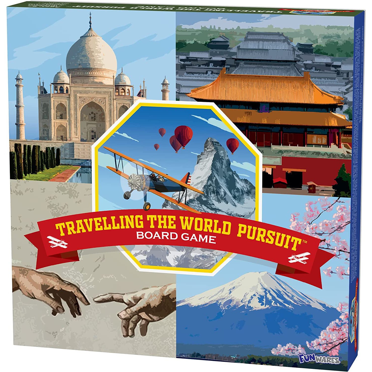 Board game Funwares Traveling The World Pursuit: Trivia