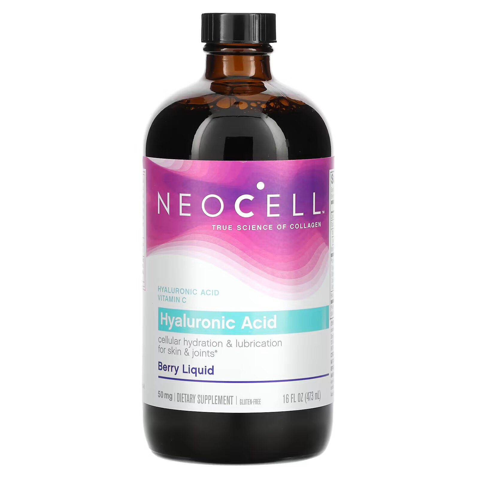 NeoCell, Hyaluronic Acid Syrup, Berry Flavored, 50 mg 16 fl oz (473 ml)