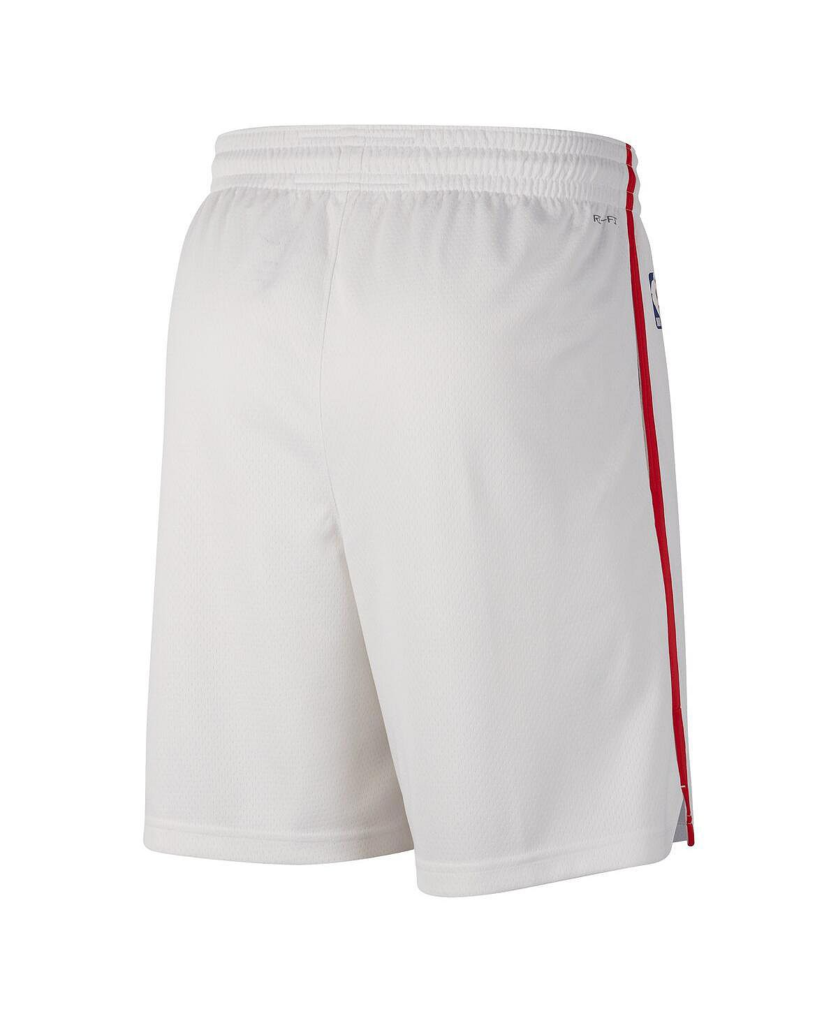 philadelphia 76ers mens white blue shorts 2022/23 city edition swingman nike multi