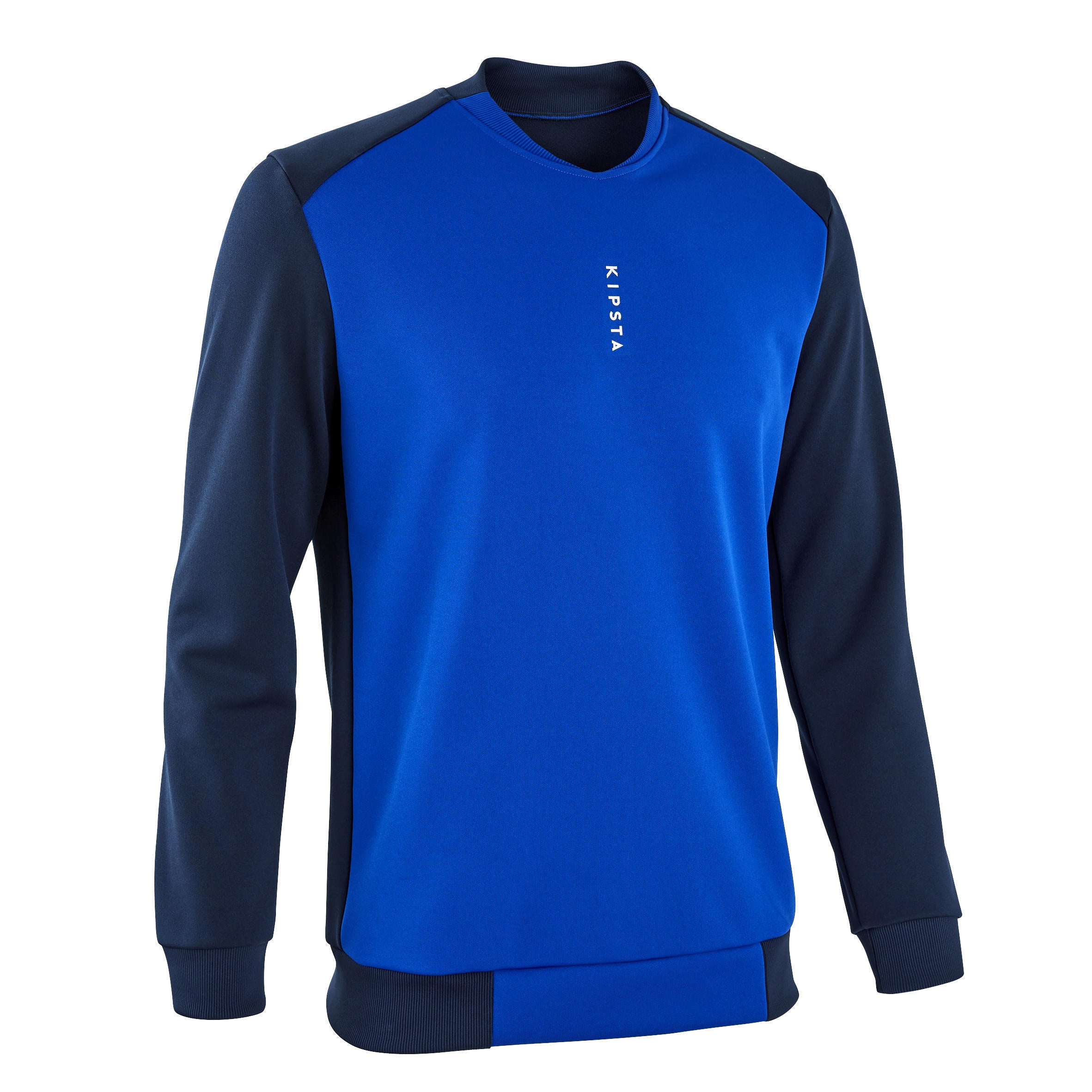 Adult football sweatshirt Kipsta T100, dark blue/indigo