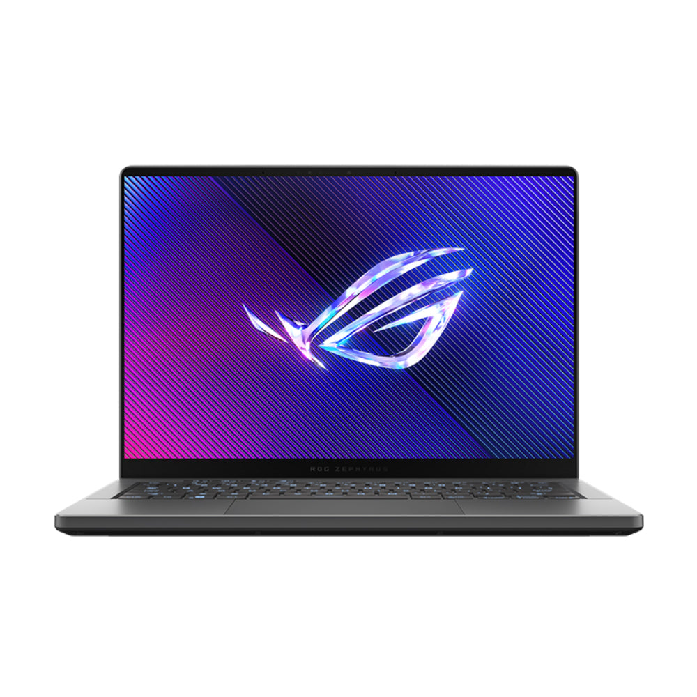 لابتوب ASUS ROG Zephyrus G14 Air، 14 بوصة، 32 جيجابايت/1 تيرابايت، R9 8945HS، RTX 4060، رمادي، لوحة مفاتيح إنجليزية