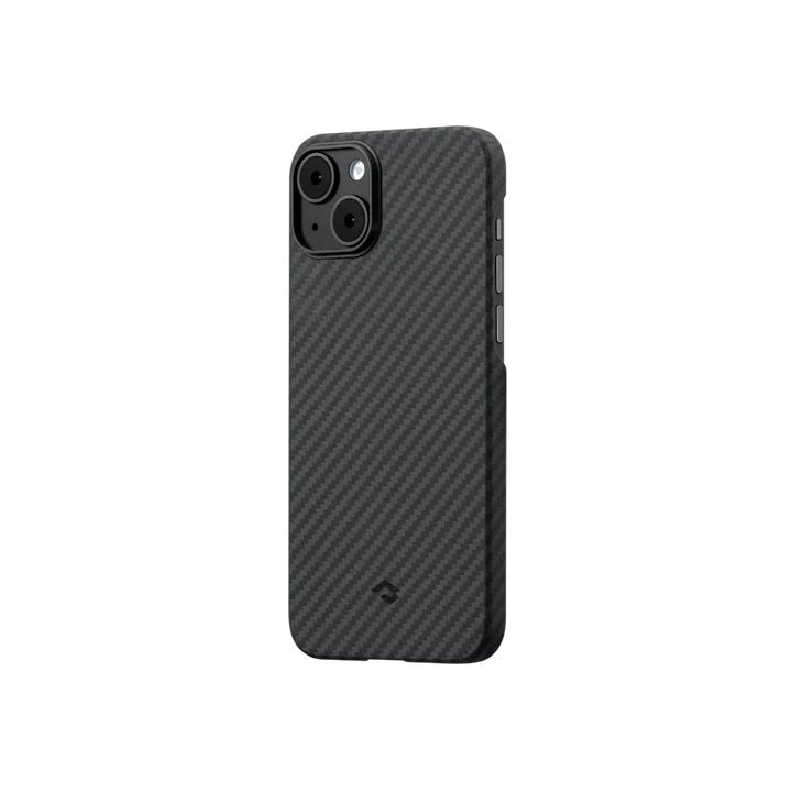 Pitaka MagEz Case 3 for iPhone 14, 600D Black/Grey(Twill)