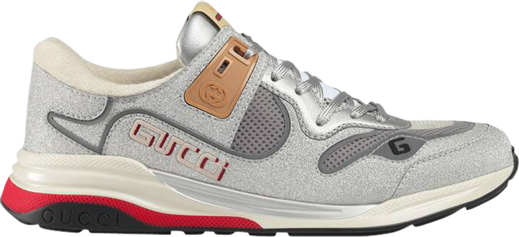 Gucci Ultrapace Silver sneakers, silver