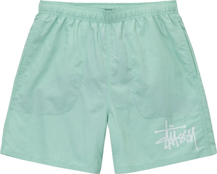 Stussy Big Basic Water Short 'Mint', green