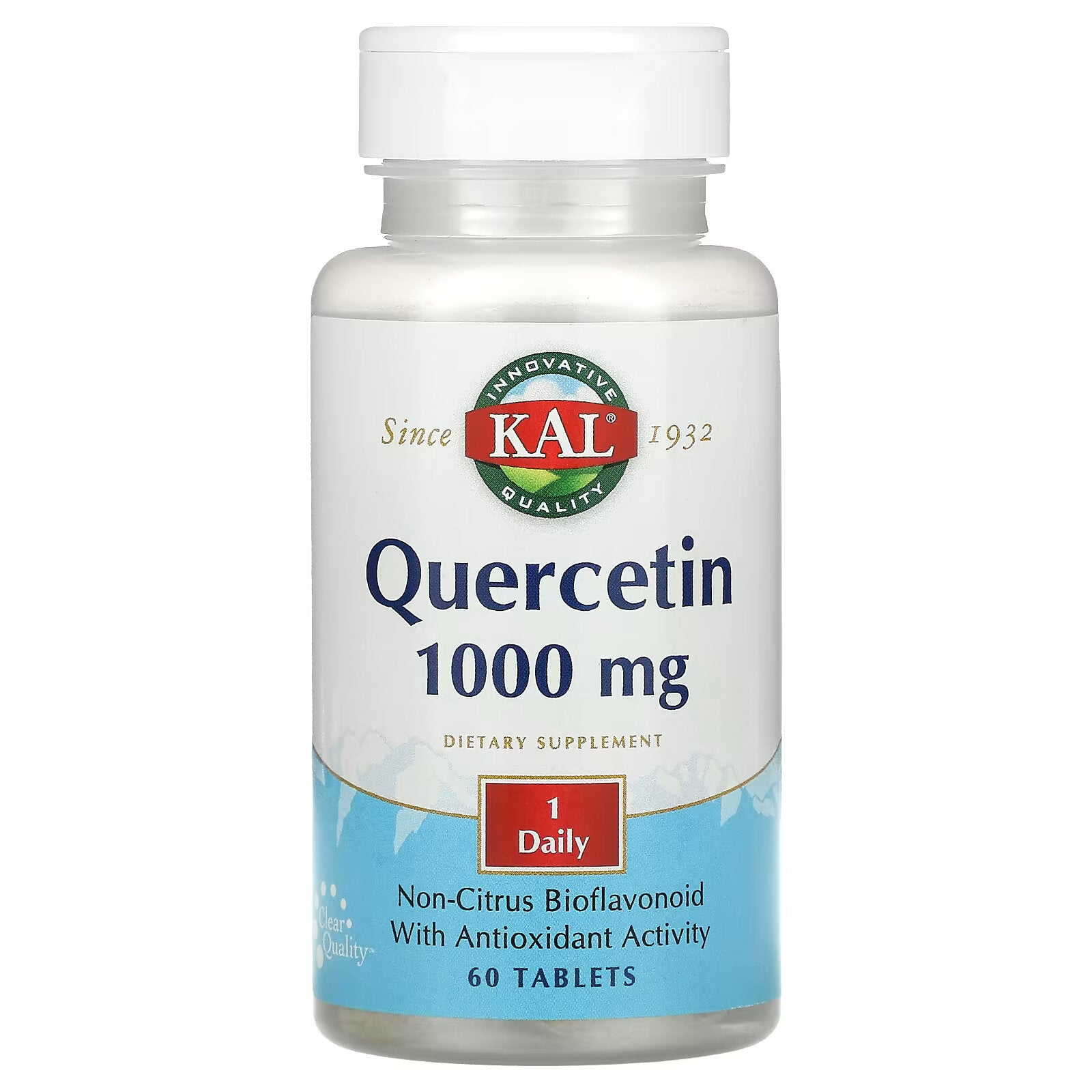 KAL, quercetin, 1000 mg, 60 tablets