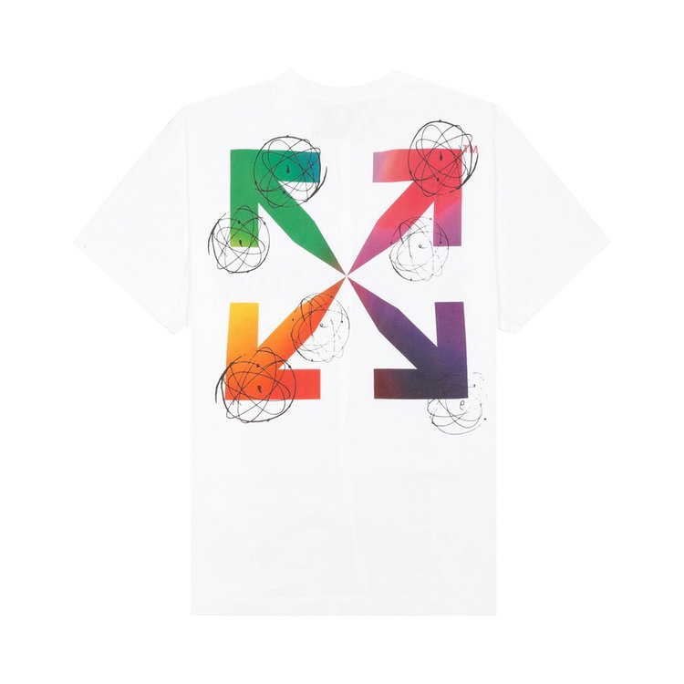 Off-White Futura Atoms Over T-Shirt 'White', White