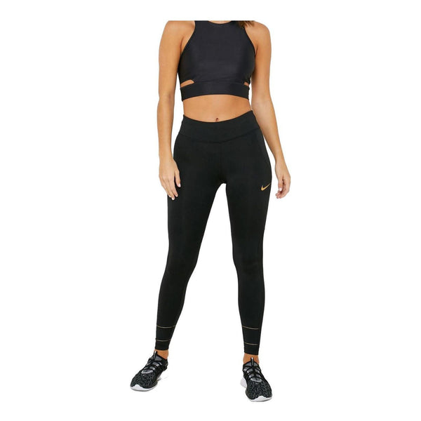 بنطال ضيق (WMNS) Nike Running Fast Leggings "أسود"، أسود