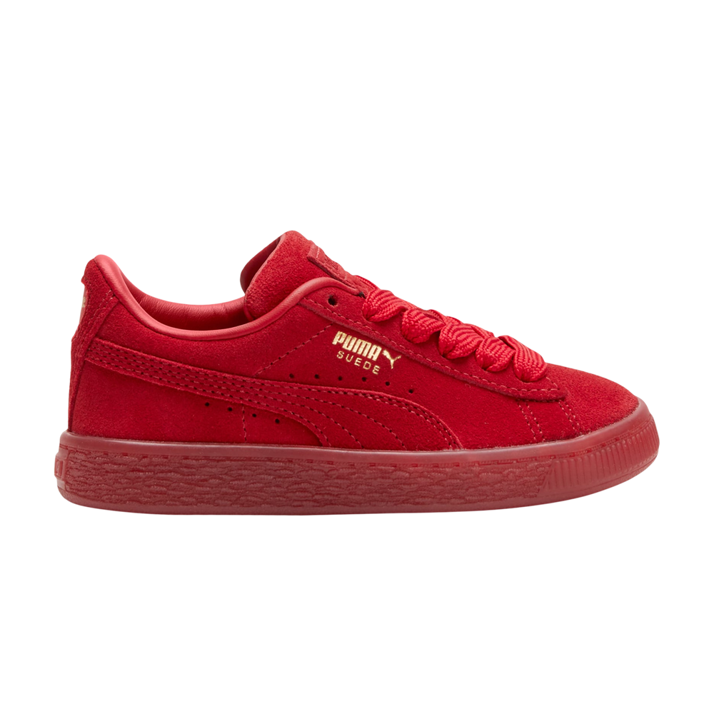 Suede Classic Little Kid Puma sneakers, red