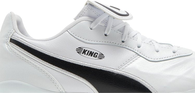 حذاء Puma King Top FG باللون الأبيض، أبيض