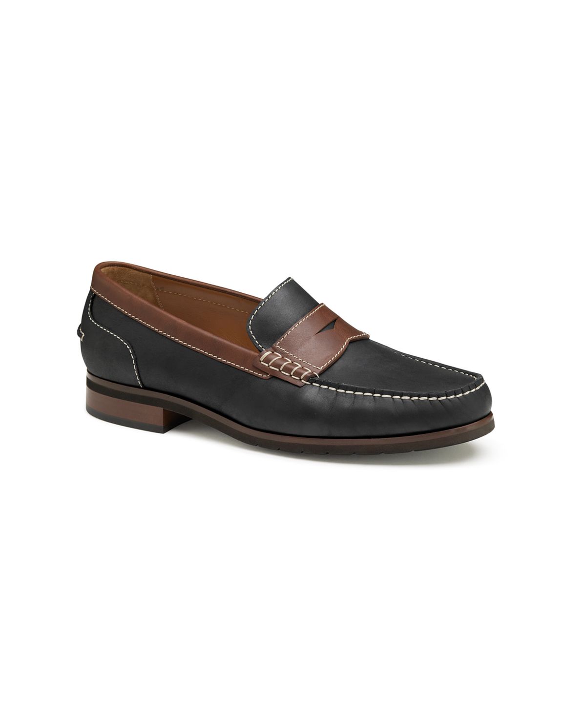 Men's lincoln penny Johnston & Murphy moccasins, multi