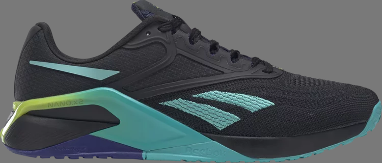 Sneakers nano x2 'black teal gradient' Reebok, black