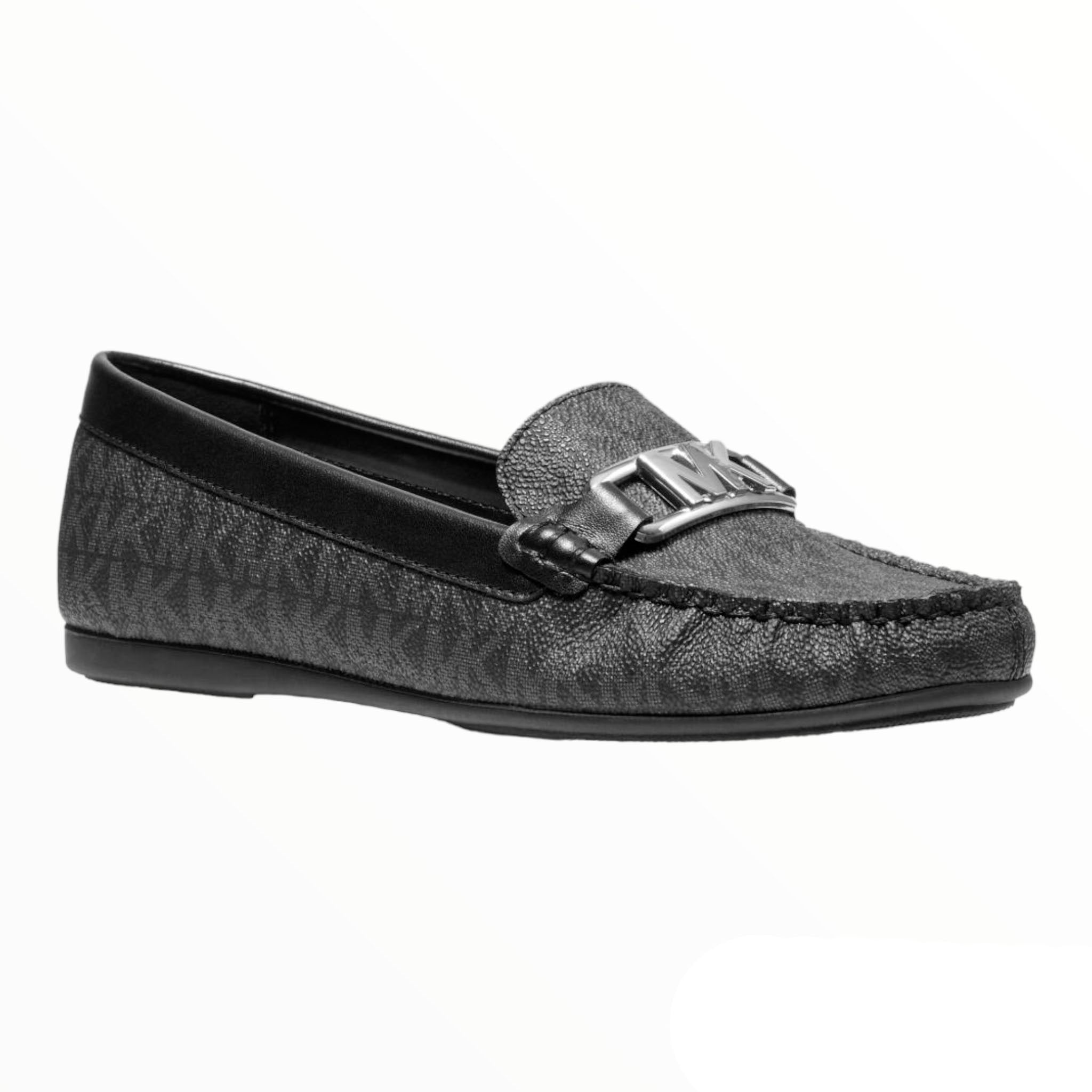 Michael Michael Kors Camila Logo Moccasins, black