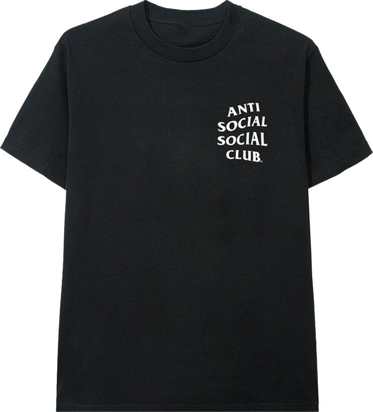 Anti Social Social Club Mind Games Tee 'Black', black