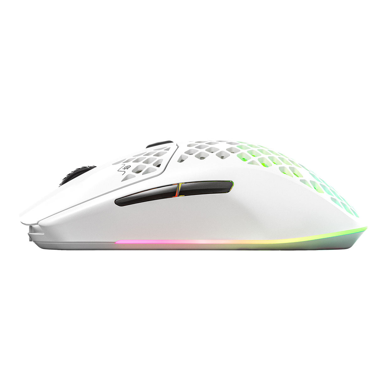 SteelSeries Aerox 3 2022 Edition Wireless Gaming Mouse, White Matte