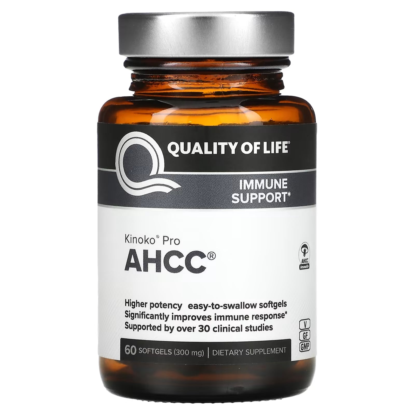 Quality of Life Labs Fast Absorbing Active Hemicellulose Ingredient, 60 Capsules