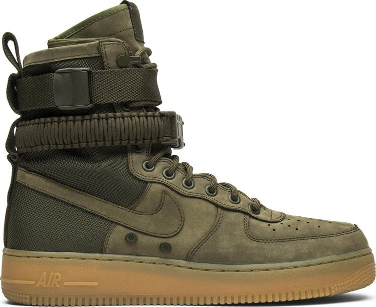 Nike SF Air Force 1 'Faded Olive', green