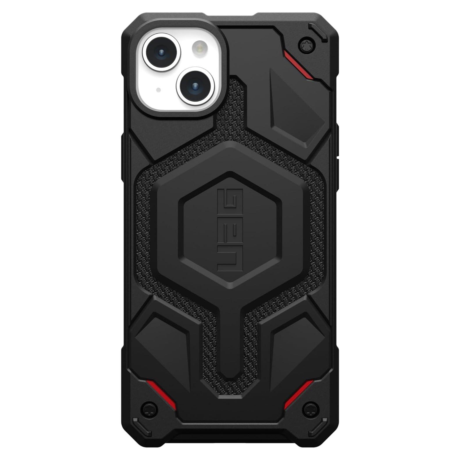 Case UAG Monarch Pro for iPhone 15 Plus, Kevlar Black