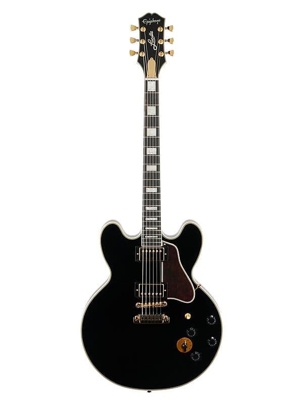 جيتار Epiphone BB King Lucille Ebony مع حافظة Epi Lite IGBBK EBGH3