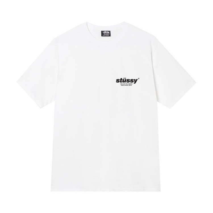 Stussy Gumball Tee 'White', white