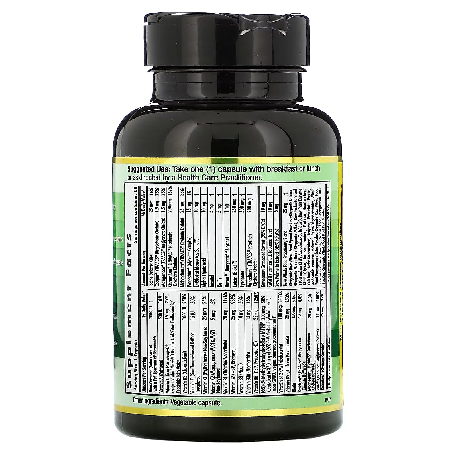 Multivitamin Complex for Men Over 45 Emerald Laboratories 60 vegetarian capsules